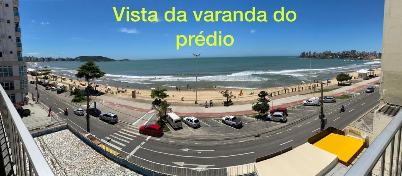 Apartamento Vista Mar 209 - 2 Quartos - Praia Do Morro - Predio Frente Mar - Varanda Com Vista Mar - Elevador - Atravessou A Avenida, Ja Esta Na Praia - Com Garagem - Internet Guarapari Εξωτερικό φωτογραφία